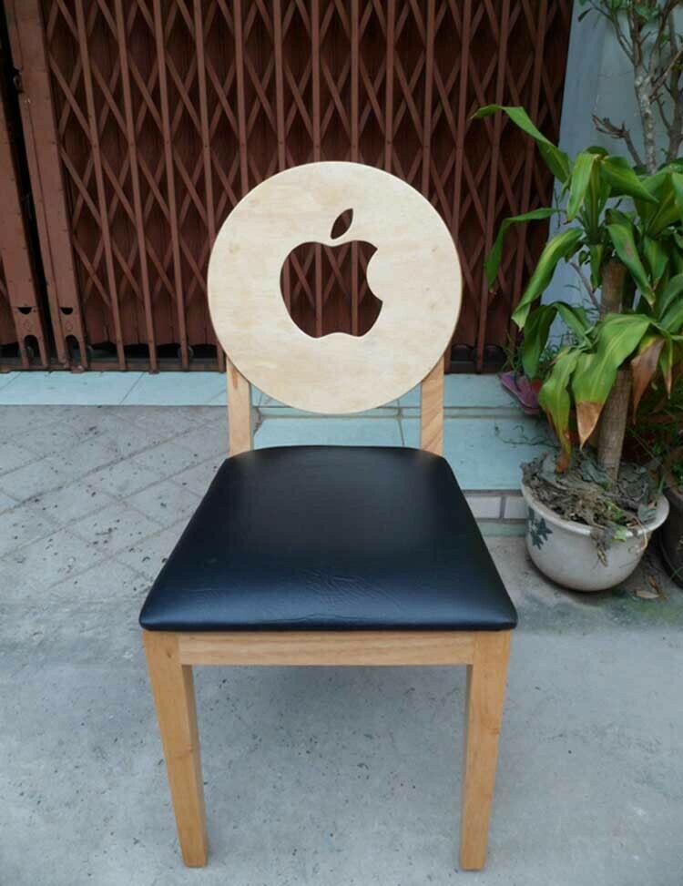 Bàn ghế gỗ tự nhiên Apple