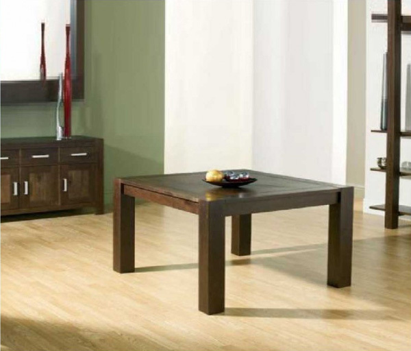 Bàn Sofa màu nâu đậm Chunky Walnut