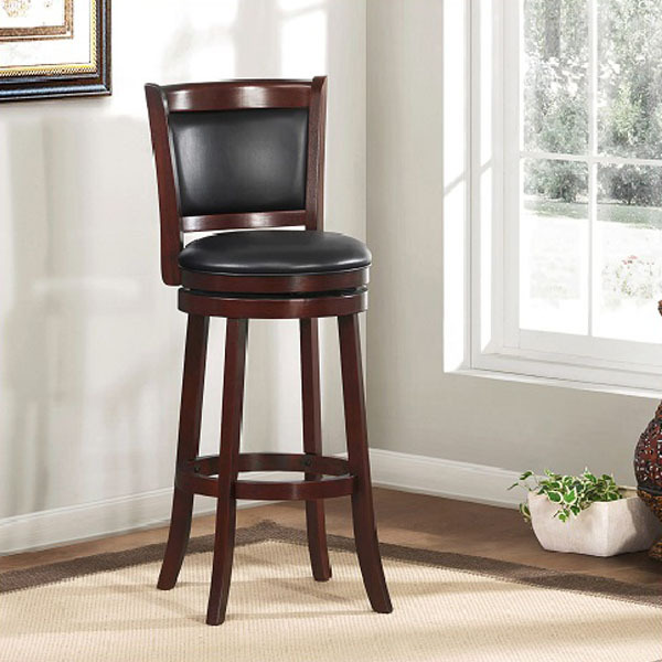 Ghế Bar gỗ xoay đẹp Bar Stool 360