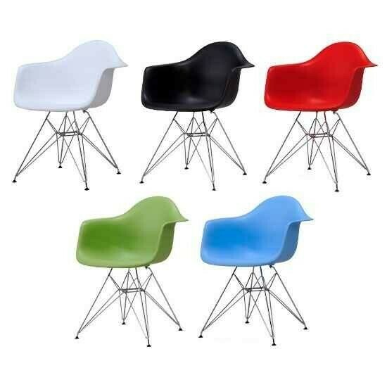 Ghe cafe EAMES DAR EC-5006AA Có tay vịn