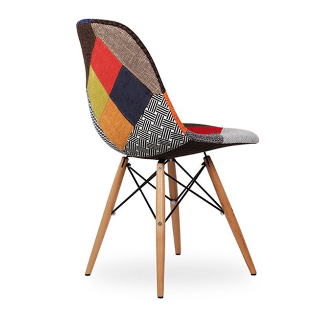 Ghế cafe EAMES PATCHWORK  DSW EC-2014B