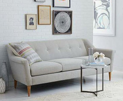 Ghế sofa màu xám kem 