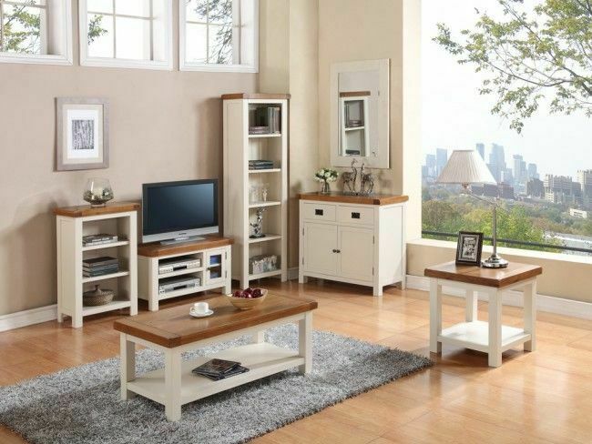 Kệ sách gỗ sồi xuất khẩu 5 ngăn nhỏ White Oak - kệ sách văn phòng