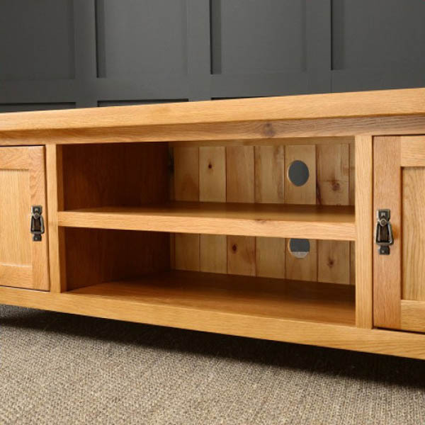 Kệ Tivi Gỗ Sồi 1m5 Cabinet - kệ gỗ trang trí tivi