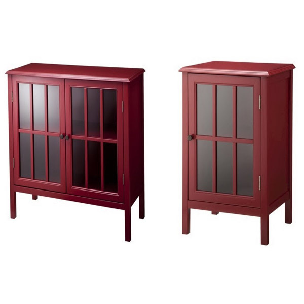 Kệ trang trí gỗ cao su Small Cabinet  - kệ gỗ trang trí phòng khách tphcm