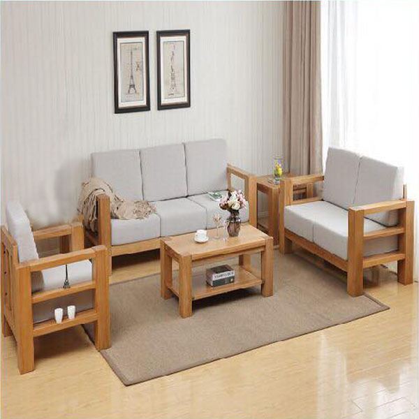 Set 5 Sofa gỗ sồi xuất khẩu đẹp