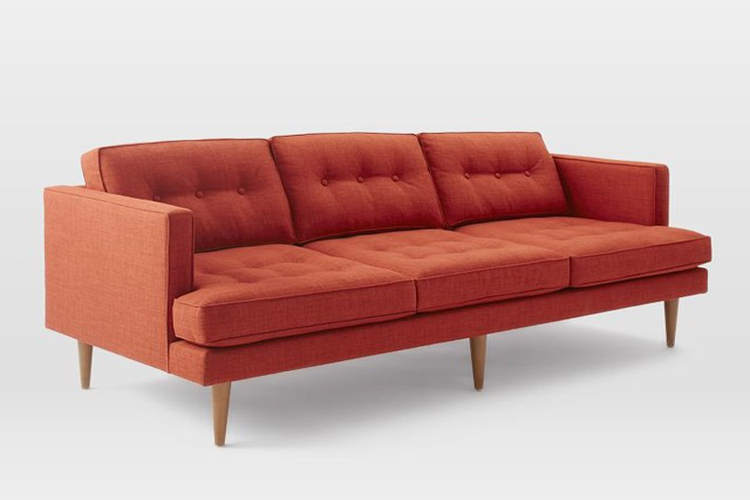 Sofa 3 chỗ Cao Cấp Xuất Khẩu Peggy Red 