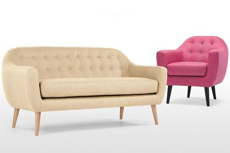 Sofa Băng Dài Xuất Khẩu Cao Cấp Ritchie Bench Beige  - sofa vải tự nhiên cao cấp