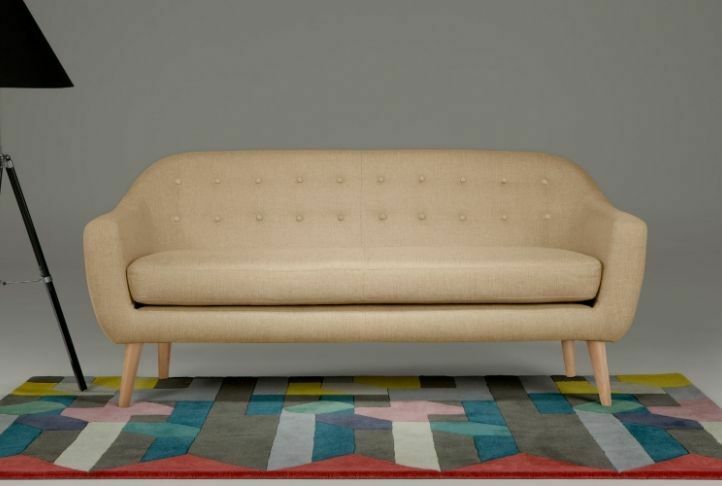 Sofa Băng Dài Xuất Khẩu Cao Cấp Ritchie Bench Beige  - bộ sofa da cao cấp