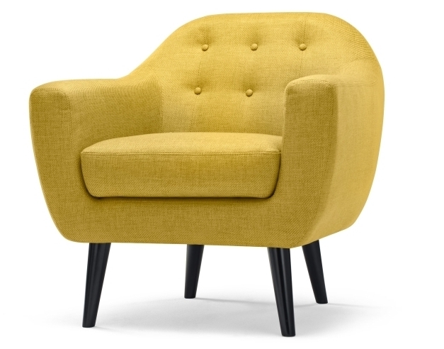 Sofa đơn Xuất Khẩu Cao Cấp Ritchie Sofa Yellow