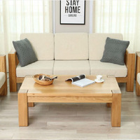 Sofa gỗ sồi xuất khẩu set 2