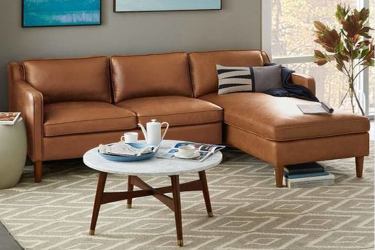 Sofa góc Cao Cấp Xuất Khẩu Halmiton Brown