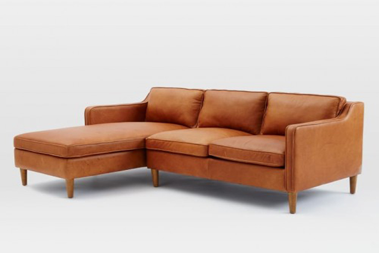 Sofa góc Cao Cấp Xuất Khẩu Halmiton Brown - sofa góc cao cấp